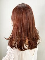 アイティー バイ アルバム 浦和店(IT by ALBUM) オレンジブラウン_エアリーミディショートパーマ_ba312951