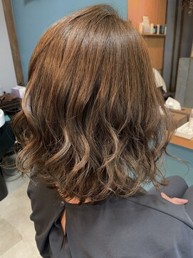 リヴィエル(Riviere) 秋カラー×ミディアムボブ