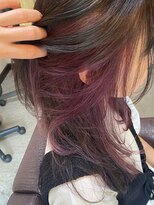 アンドアート ヘアーデザイン(AND ART HAIR DESIGN) インナー（パープル）