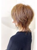 【パーマ】ウルフパーマのレイヤーデザイン
