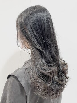 リベラ(LIBERA) 《TARO》チャコールグレー イヤリングカラー インナーカラー