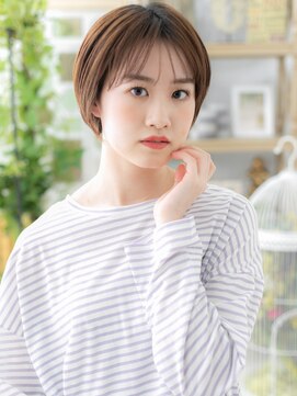 カバーヘア イヴ 戸頭店(COVER HAIR EVE) 大人かわいい小顔ナチュラルマッシュショートa戸頭20代30代40代