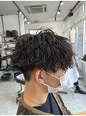 波巻きスパイラル/メンズパーマ/ツイストスパイラルパーマ