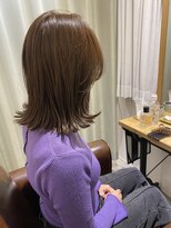 ミント 鳳(Mint.) 20代 30代 40代 モテ髪 結べるボブ 韓国ヘアー ブルーアッシュ