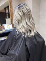 サニー 渋谷(SUNNY)&nbsp;バレイヤージュ、ココアベージュ、ハイライト、グレージュカラー