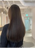 【髪質整形×水素チャコールカラー】