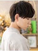 モノトーングレージュ重めマッシュヘア―c3大宮20代30代40代