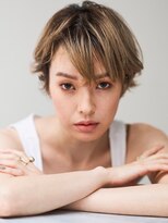 オンカラー(ON.COLOR)&nbsp;大人ハイライトグレージュショート40代50代