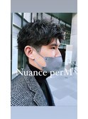 賀来賢人風ニュアンスパーマ