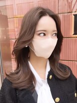 マウル 栄(MAEUL)&nbsp;レイヤーカット韓国ヘア