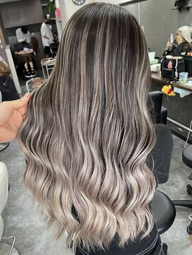 ルーゼン(LUXEN) 【LUXEN】ホワイトバレイヤージュ