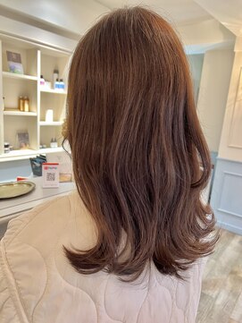 フレーム へアアンドトリートメント 天王寺北口店(FRAME) 柔らかいベージュ系カラー