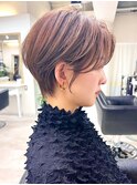 くびれショート 美人ショート 博多ショート 福岡美容室 髪質改善