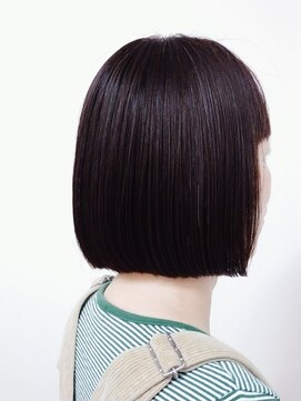 浪漫館 サンク(CINQ) 切りっぱなしボブ＠月野2024/4