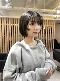 ◎ミニボブ縮毛矯正ショートボブストレートパーマ