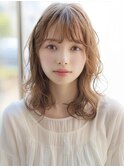 ★グレージュデザインカラーハッシュカットツートンカラーボブ