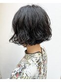 濡れ髪パーマ