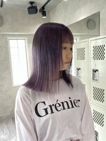 ハイプ(HYPE)&nbsp;【藤沢】ラベンダーカラー/葡萄カラー/切りっぱなしミディアム