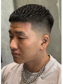 【店長橋本】クロップ　アイロンパーマ