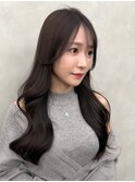 ◎大人可愛い韓国ウェーブオリーブアッシュ