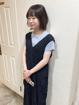 グリーン 渋谷(green) 【MIO】オリーブグレージュ×ボブレイヤー