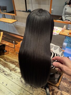 カンカ(Kanca) 美髪ストレート♯静岡市♯髪質改善♯縮毛♯美髪矯正