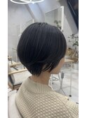 どんな角度からでも可愛い！丸みショートカット！