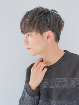 ガリカ 博多駅前(Gallica)の写真/人気のツーブロックはもちろん、トレンドのカルマパーマ/ニュアンスパーマもGallicaにお任せ◇[博多駅]