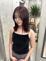 ネアー 新潟(NEER)&nbsp;アプリコットオレンジ/くびれヘア/ウェーブショート［新潟］