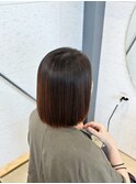 ハイライト縮毛矯正/美髪ストレート/髪質改善/ブリーチ矯正