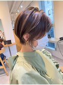 [ショート/ボブ/ハイライト/髪質改善/縮毛矯正/柏/柏駅］