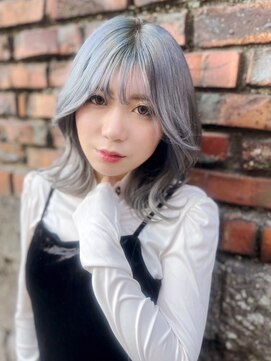 モア 下通店(MORE) くびれミディ/シルバーグレー