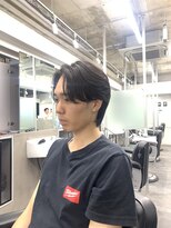 クロムトウキョウ ザ バーバー ネオン 新宿店(CHROM TOKYO the Barber ne/on)&nbsp;毛流れセンターパート
