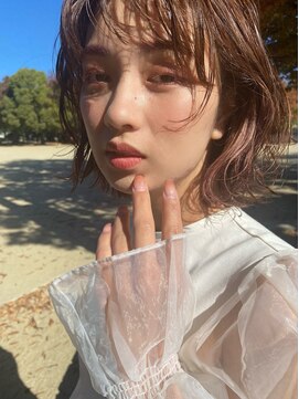 カプロメゾンギンザ 銀座店(Capullo maisonGINZA) 外はねニュアンスボブ