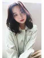 フィガロ デュデュ 新石切店(Figaro DOU DOU) 2025 センターパート大人セミディ