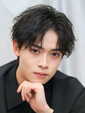 アイトーキョー 渋谷(AI TOKYO) サーフカールニュアンスセンターパートラルフカール波打ちパーマ