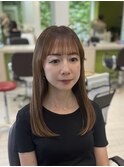【トライスター】前髪ストレート