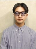 men'shair/サーフカール/刈り上げセンターパート/恵比寿