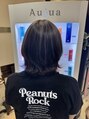 ソワンドゥ ブレス カルム 西中島店(soin de brace calme) ウルフなどの少しエッジの効いたデザインカットもお任せください