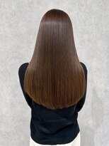ビームズ ヘアー ブラン(Bee ms HAIR Blanc+)&nbsp;サラツヤロングベージュカラーブリーチしない透明感カラー