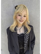 RIENS aura髪質改善＆ブリーチ＆レイヤー【リエンスオーラ】【2月2日NEWOPEN(予定)】&nbsp;植田 亜優