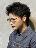 MEN’S HAIR/ツイストスパイラルパーマ/フェザーパーマ/群馬高崎