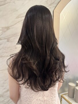 ロンド フィーユ(Lond fille) ☆グレーブラウン/ミディアムレイヤーカット/ダークアッシュ