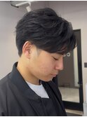 ナチュラルなフェザーパーマ