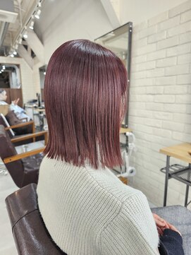 ロープ 自由が丘(lowp) 切りっぱなしボブ