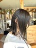 レディースカット＋保湿シャンプー￥4500