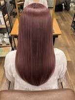 コレスト(Corest)&nbsp;縮毛矯正 ピンクブラウンカラー
