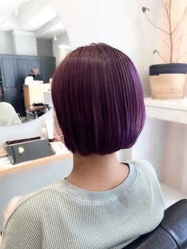 ヘアーラニッシュ 東松戸店(hair Lanish) 発色イルミナカラー/ボブ