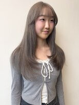 ロックス バイ マグ 松本(rocks BY MAG)&nbsp;ブリーチ×透明感ミルクティーグレージュ◎20代30代小顔レイヤー