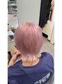 ドロップ&nbsp;ホワイトピンク×ホワイト